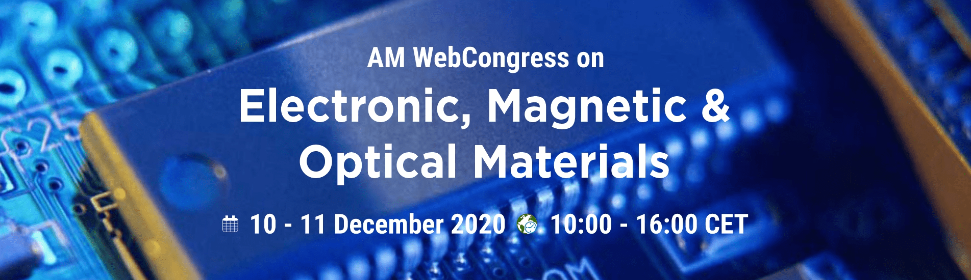 WebCongress on Electronic, Magnetic, and Optical Materials | AMWeb | IAAM